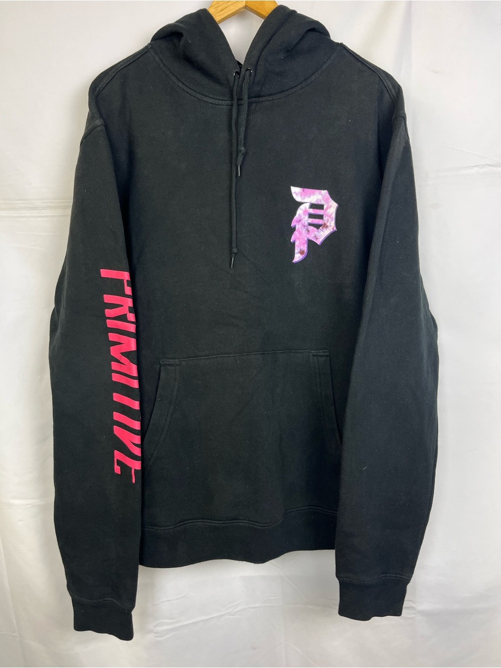 Primitive x Dragon Ball Super Goku Black Rose hoodie size M